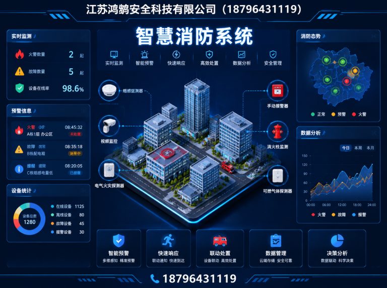 新余消防通信指挥展示图